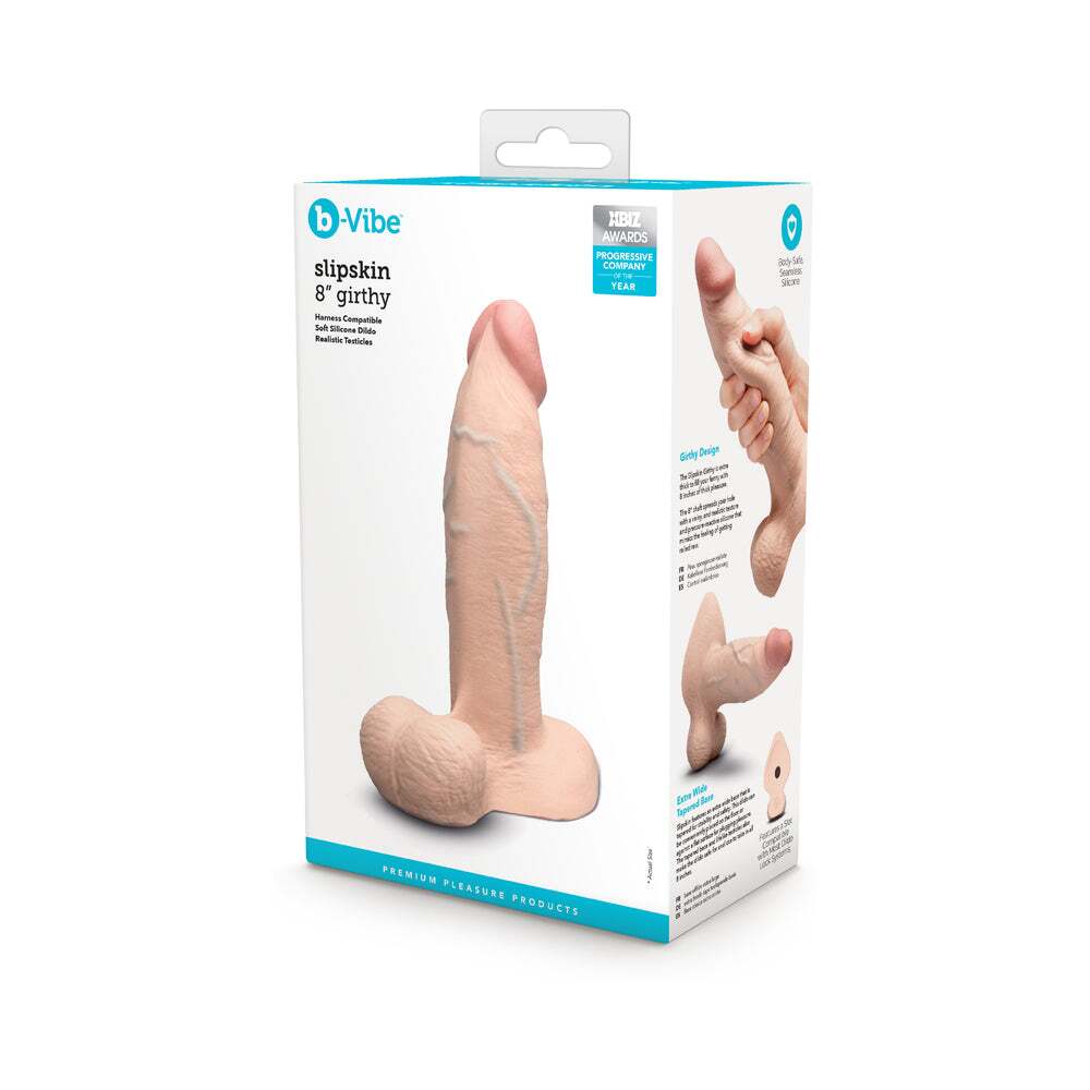 Dildo by b-Vibe in  shown for use by Her or Him