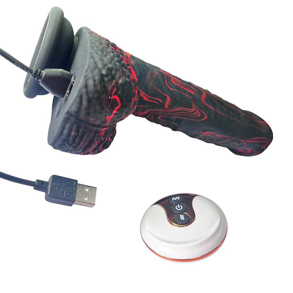 Dildo from Adam & Eve in Black pictured for anal pleasure for Her or Him