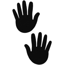 Feel sexy wearing sexy nipple covers  Hands Black! Wearing Hands Black nipples covers by Pastease can be fun and sexy!