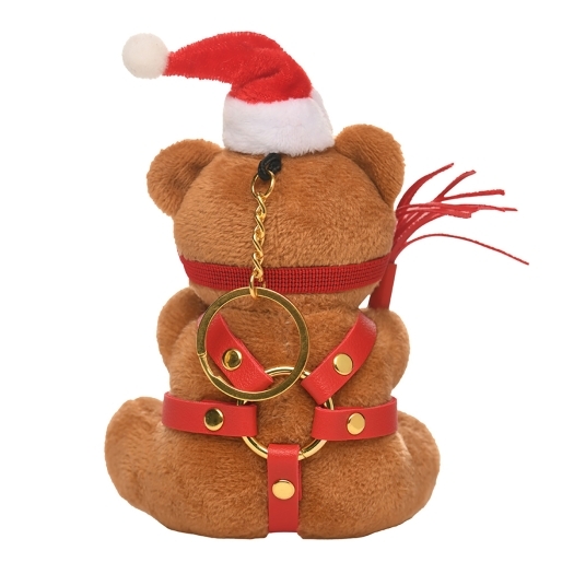 Buy  Master Series Holiday Bondage Bear Keychain Brown book for her.