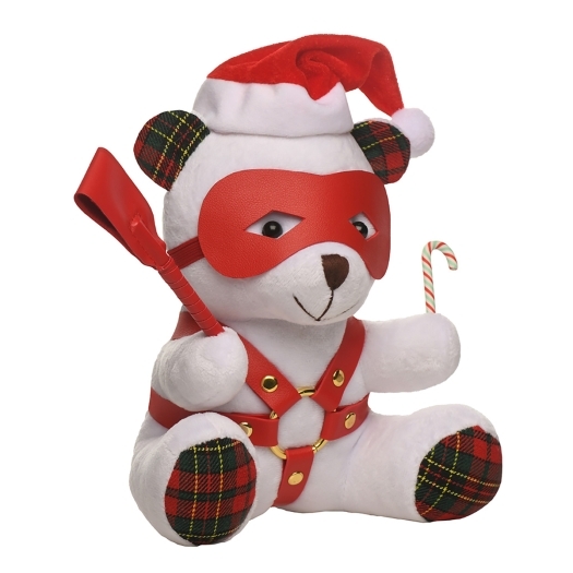 Buy  Master Series Holiday Bondage Bear White book for her.
