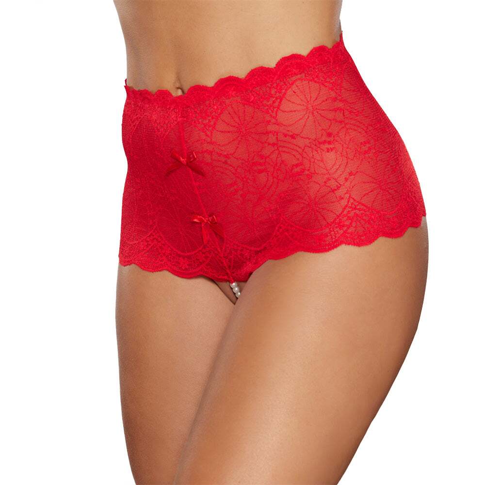 Sexy Red panties by Allure Lingerie in her favorite color and panty style.