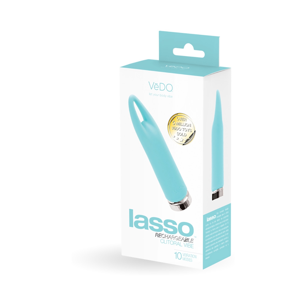 Product image of the  VeDO vibrator on clean background