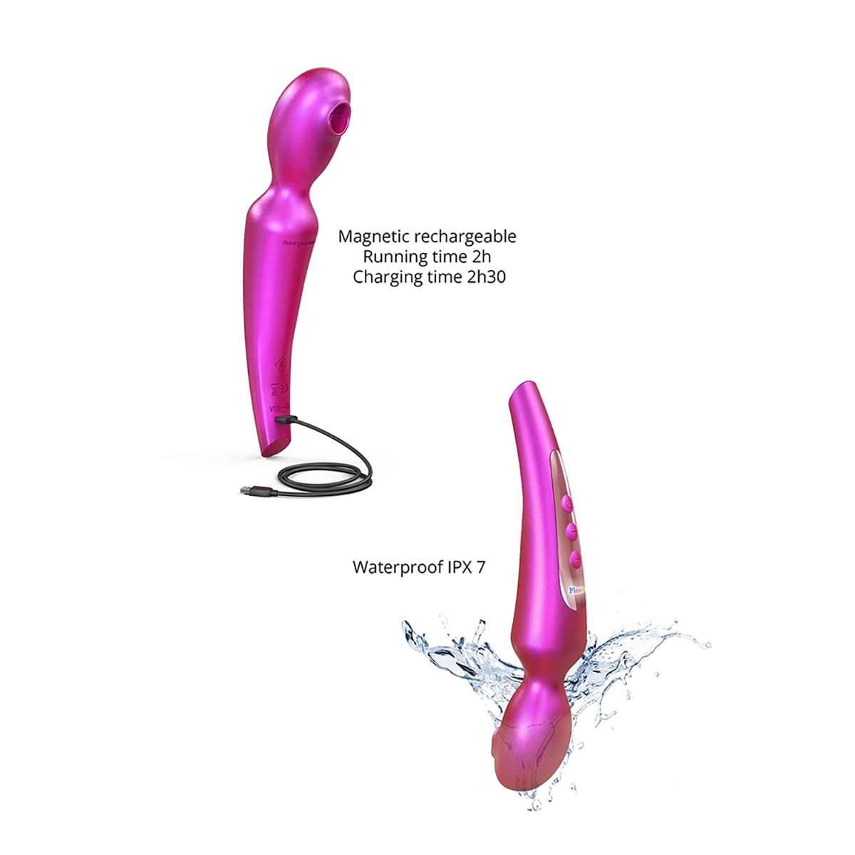 Product image of the  Lovely Planet vibrator on clean background