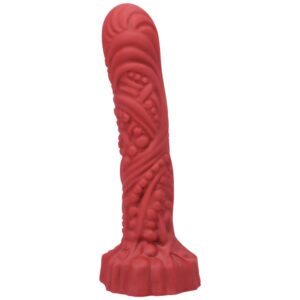 Dildo Tantus Red Groove Textured Ruby (bag)