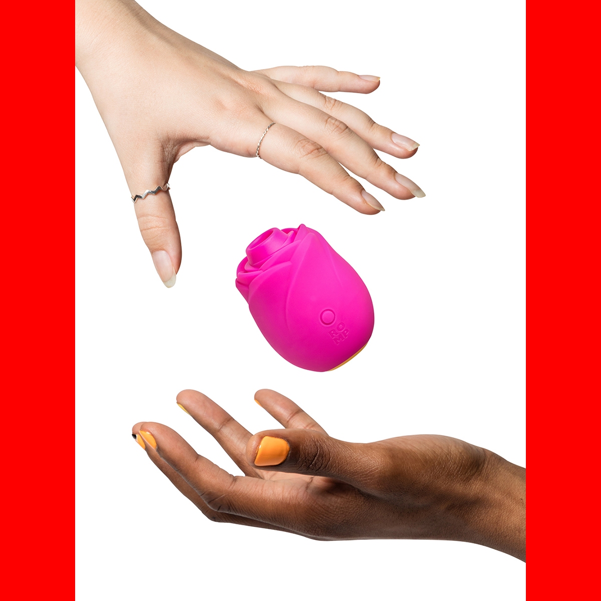 Fully assembled  Romp vibrator with smooth exterior