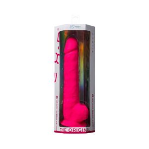 15 inch Dildo Doc Johnson Hot Pink Magenta Fuchsia SILEX D The Original Model 1