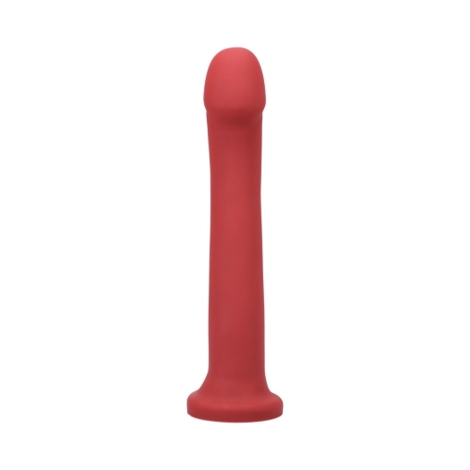 9.25 inch Dildo by Tantus in  shown for pegging Her or Him