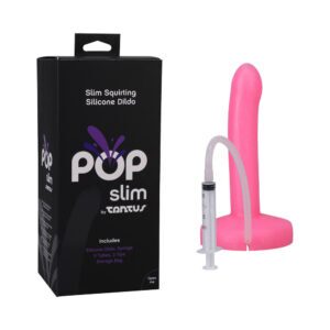 Dildo Tantus Hot Pink Magenta Fuchsia POP Slim Squirting Watermelon